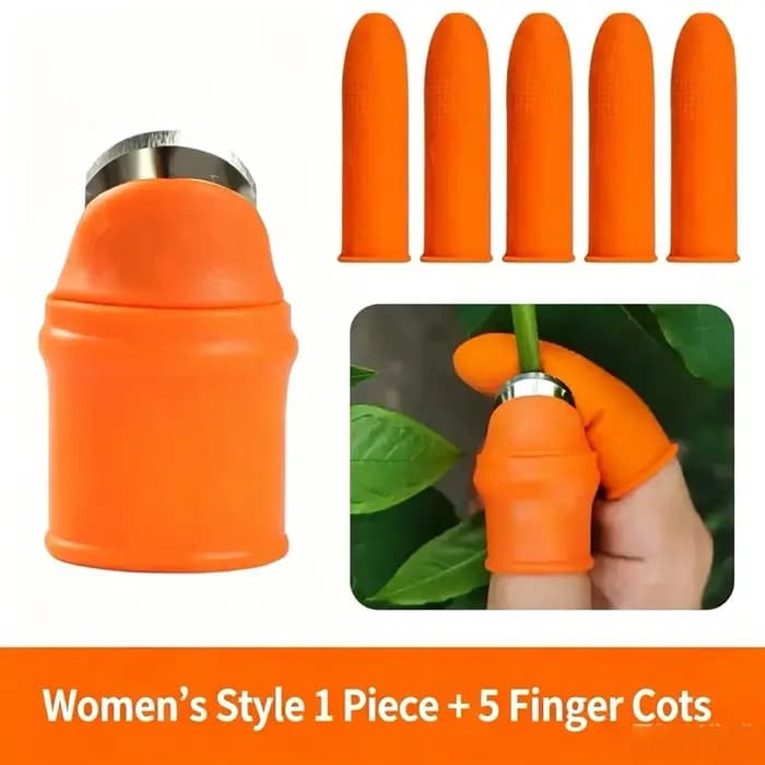 Couteau de jardinage à doigt pour la cueillette des légumes, outil de récolte portable pour fruits, haricots, piments, ferme et jardin