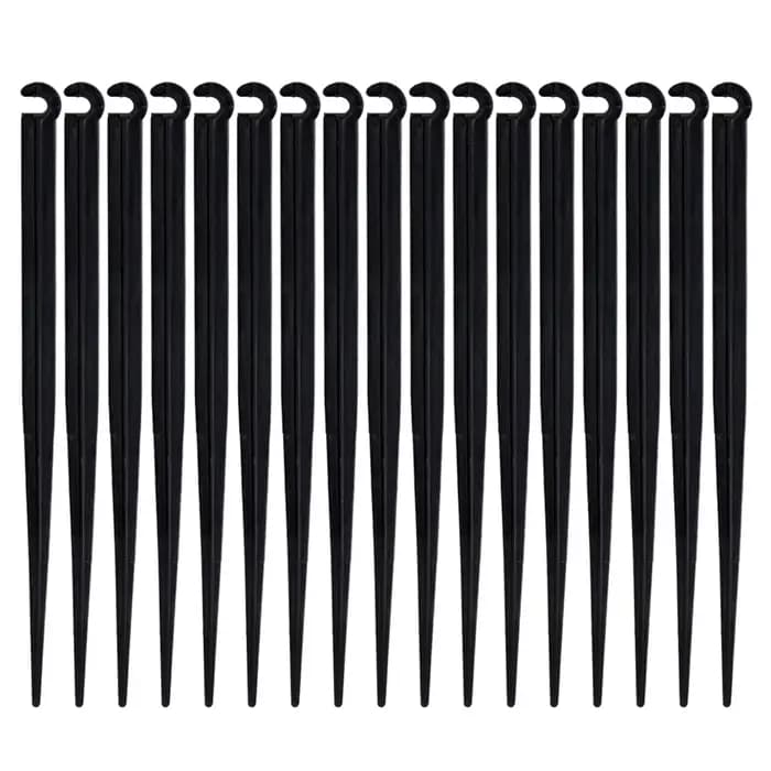 Crochet de Type C Durable pour Pot de Fleurs, Support de Tige, Piquets pour Tuyau de 4/7mm, Raccord
