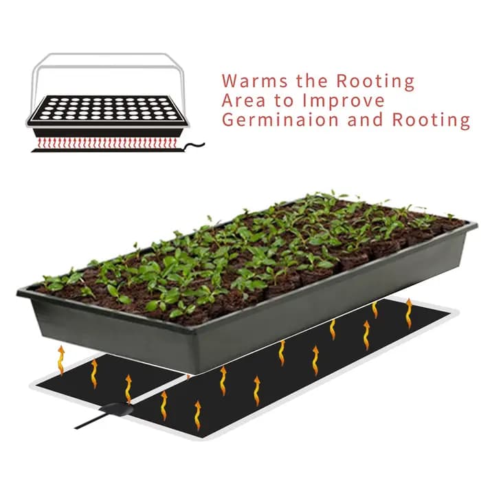Tapis chauffant pour semis, 5 ~ 45W, 220V ~ 240V, pour la Germination des graines de plantes, coussi