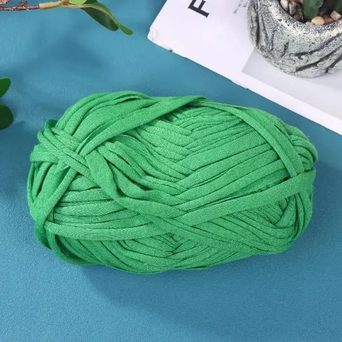 Bande de tissu en corde de jardin verte
