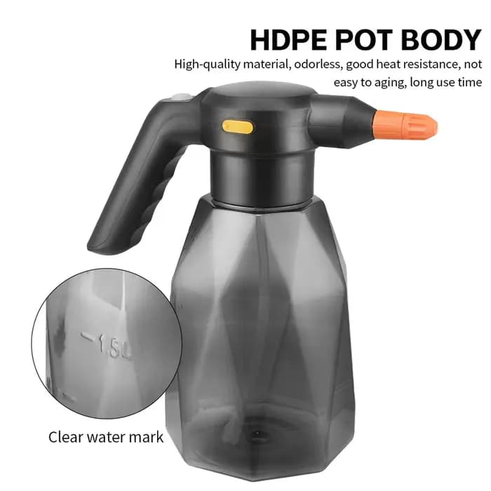 Bouteille pulvérisatrice électrique 2L, pulvérisateur à batterie rechargeable, arroseur électrique p