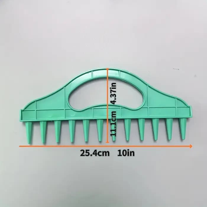 1/5 pièces Épandeur de semences manuel portable pour jardinage