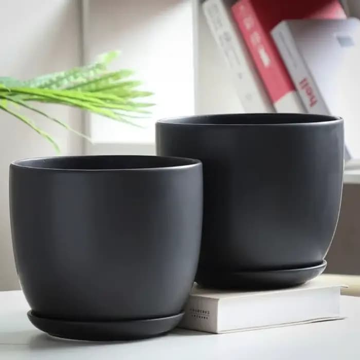 Pot fleur classique pour les amateurs plantes d'intérieur d'extérieur