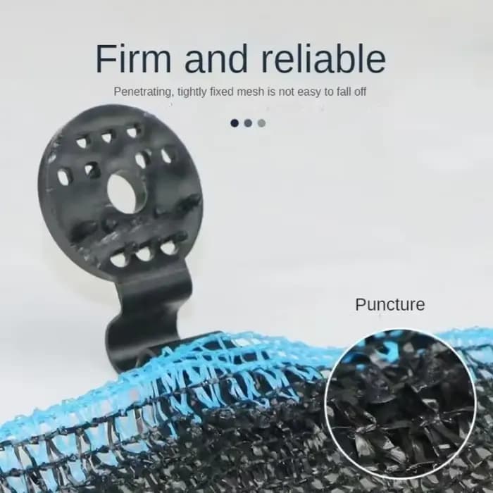 Auvent extérieur ombre maille auvents ombre fournitures Camping jardin Parasol tissu maille Clip mai