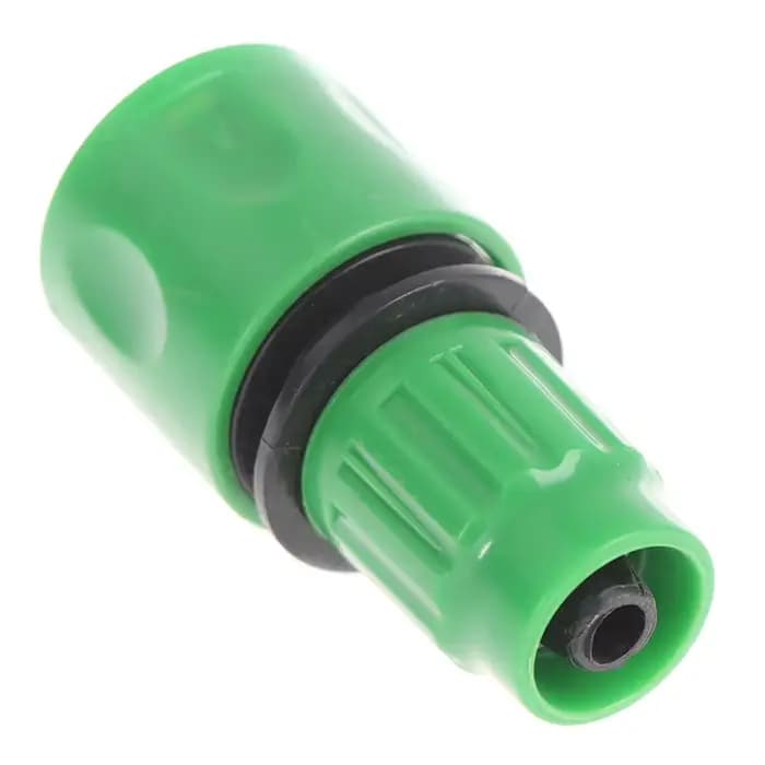 Connecteur rapide unidirectionnel pour tuyau d'arrosage de jardin, connecteur d'irrigation, 3/8 po