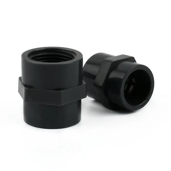 Connecteurs de tuyaux d'eau d'irrigation de jardin, filetage femelle/mâle gris foncé, accessoire en