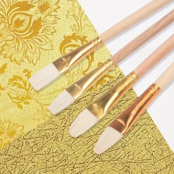 12 pièces poterie Art laine brosse pour céramique glaçure/peinture coloriage aquarelle peinture acrylique artisanat