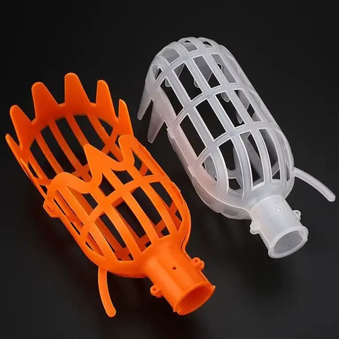 Panier de jardin en plastique multicolore, tête de cueillette de fruits, outil de cueillette de frui