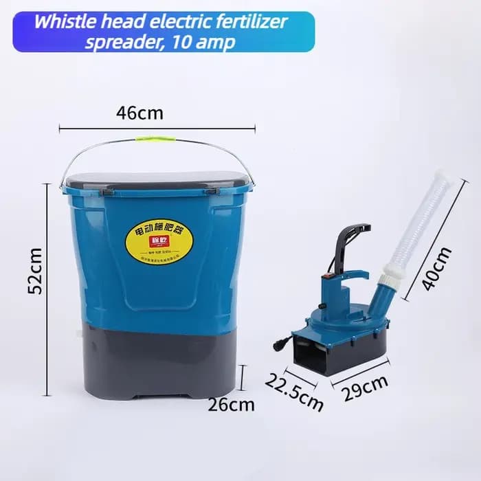 Épandeur d'engrais électrique 25L