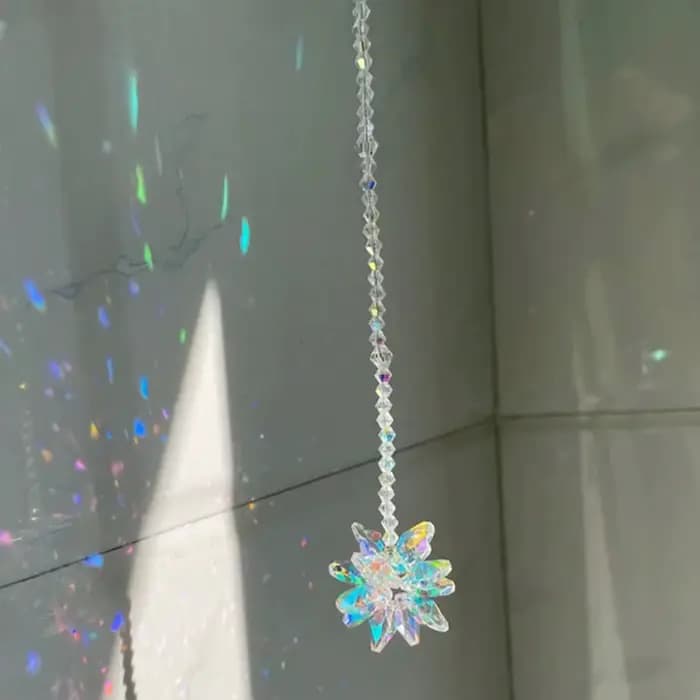 Attrape-soleil couleur AB pour fenêtre suspendue au bureau, fabricant d'arc-en-ciel, cadeau pour ses