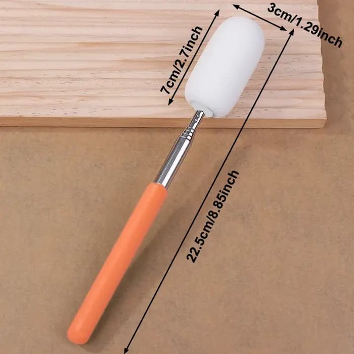 Bâton télescopique en éponge absorbante pour poterie