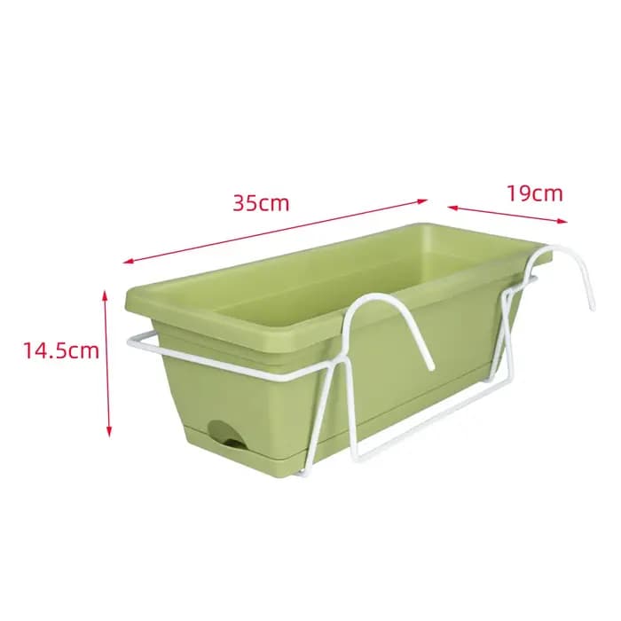Boîte de support de plante de jardin de pot de fleur