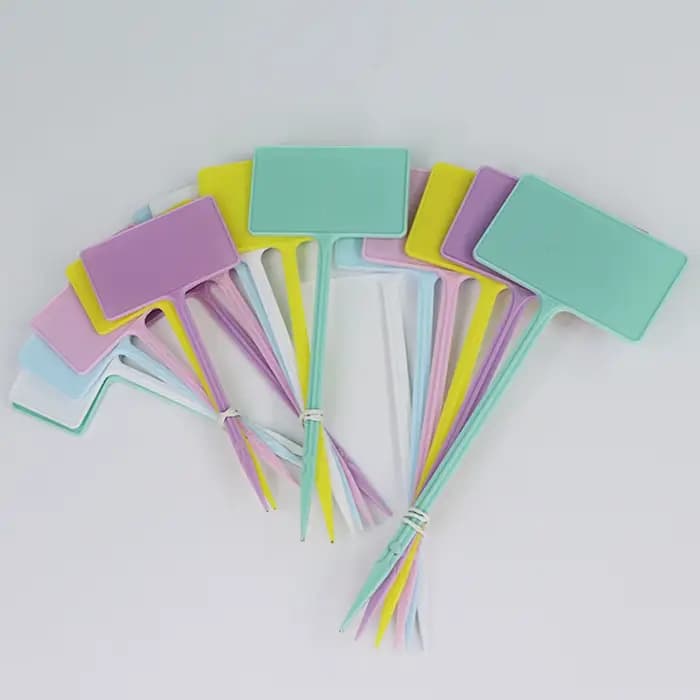 Étiquettes Attro de Plantes en Plastique Étanche Anti-UV, Outils de Décoration de Jardin, Piquets de
