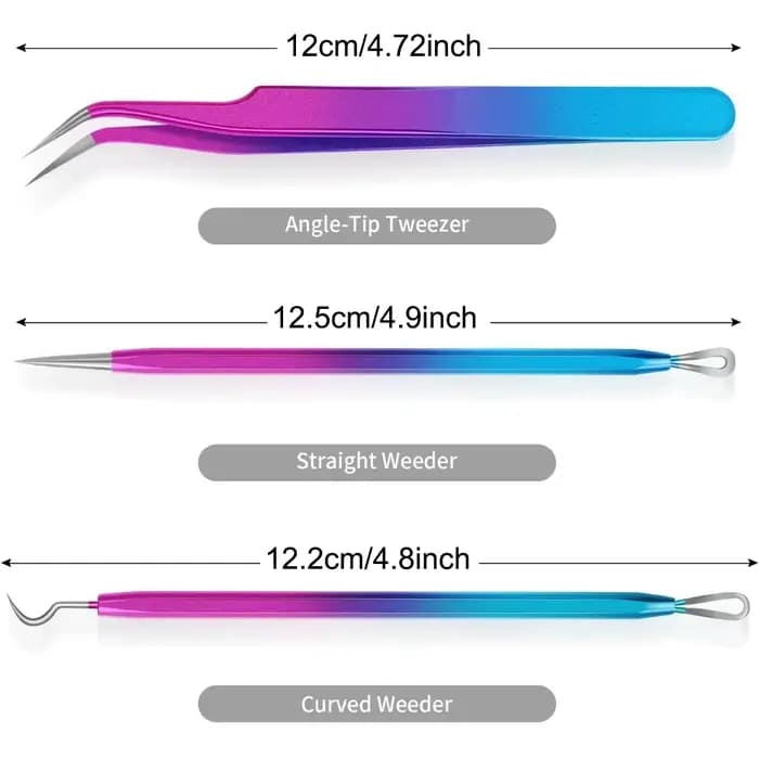 Ensemble de 3 outils de désherbage pour vinyle