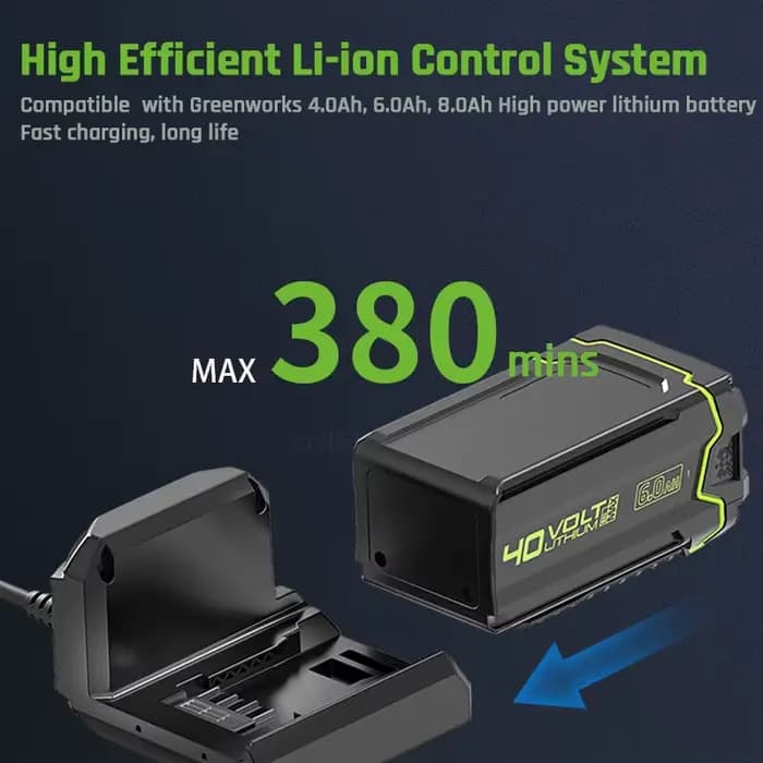 Greenworks-Taille-haie électrique sans fil 40V