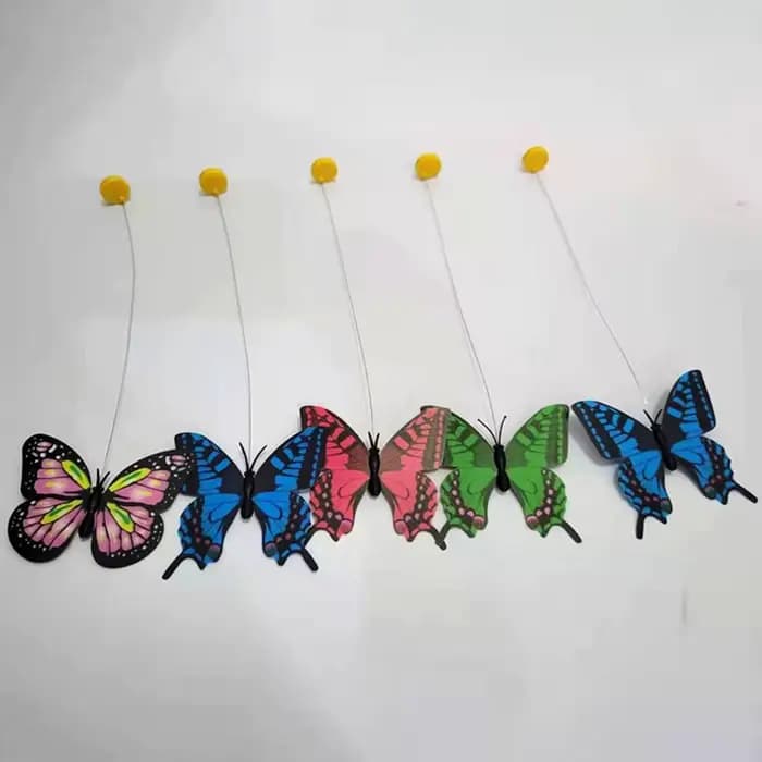 Piquet de fleurs de papillons et de colibri en pot, plantes de jardin, décor de jardin