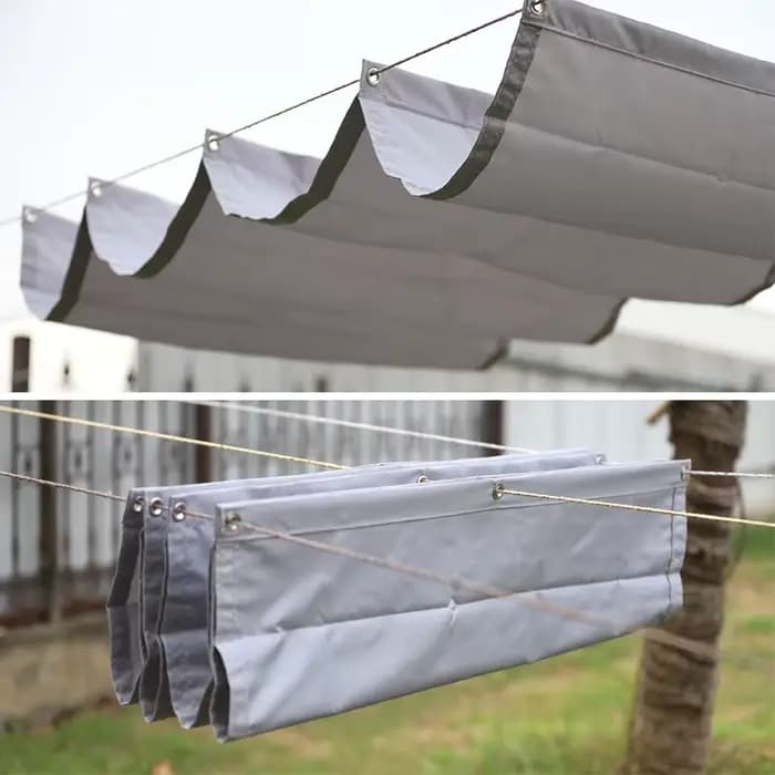 Voile Pare-Soleil Télescopique de 2
