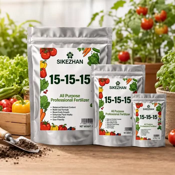 Engrais NPK 15-15-15 pour jardin domestique, granulés polyvalents équilibrés pour plantes, nourritur