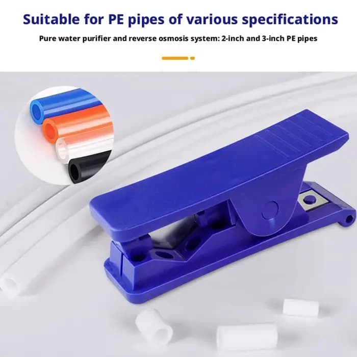 Outil de coupe de tuyaux en PVC portable pour la réparation professionnelle de la plomberie, coupe-tuyau manuel, lame tranchante pour l'arrosage du jardin