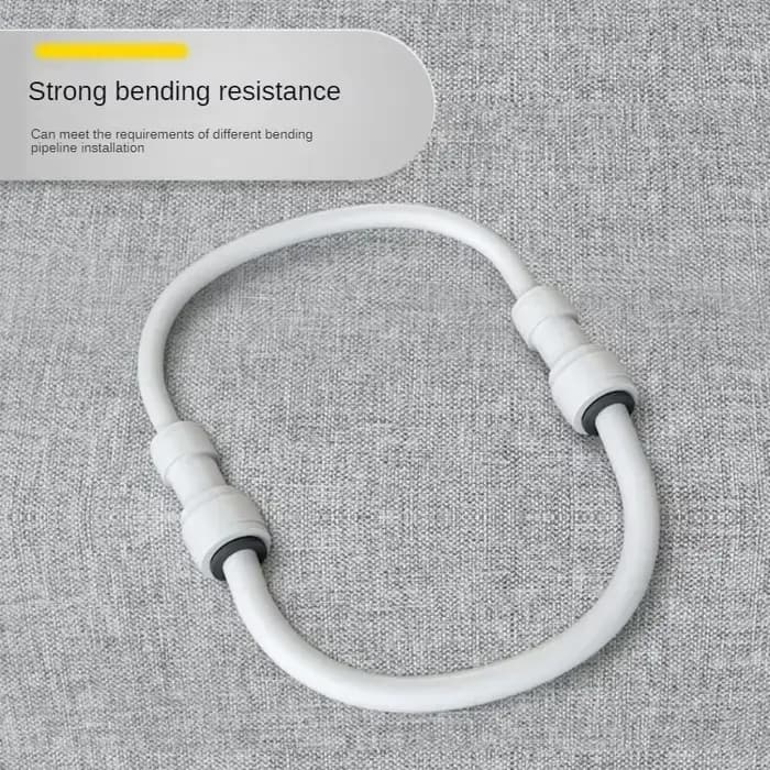 Tuyau flexible en PE blanc pour système de filtre à eau RO, 1/4 en effet, 3/8 en effet, 5-50m, 16,5