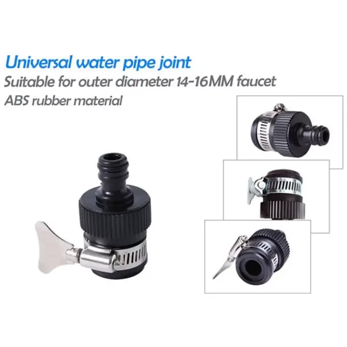 Adaptateur de robinet universel, connecteur d'eau de jardin, Conversion de robinet, tuyau de 16mm, a