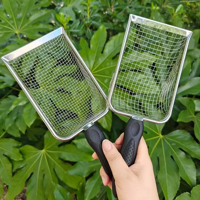 Paquet de 2 tamis de sol de jardinage avec poignée