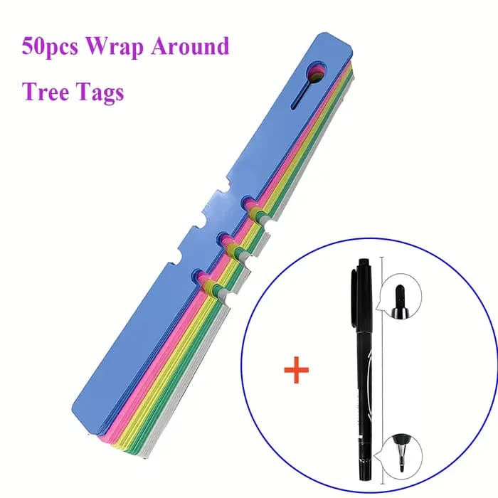 Étiquettes suspendues pour arbre avec stylo
