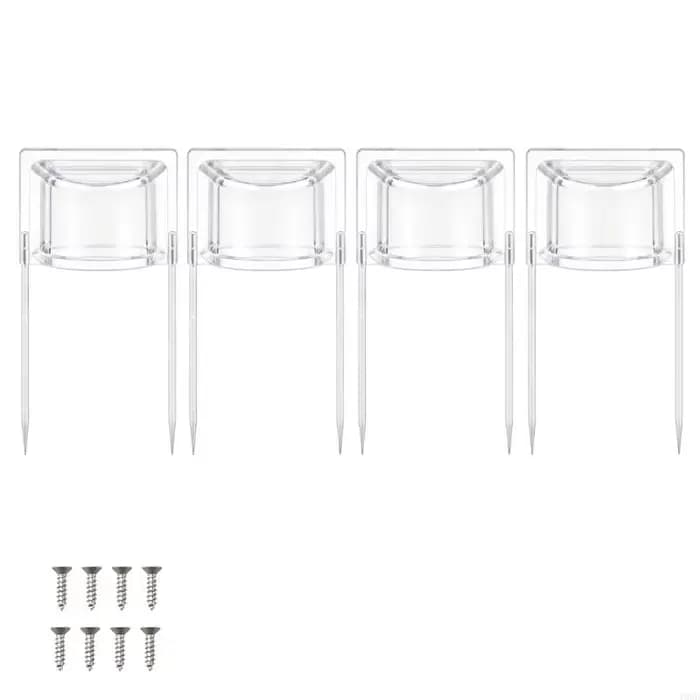 Ensemble 4 couvercles d'arrosage en plastique conçus pour arrosage entretien efficaces du jardin Y5GB