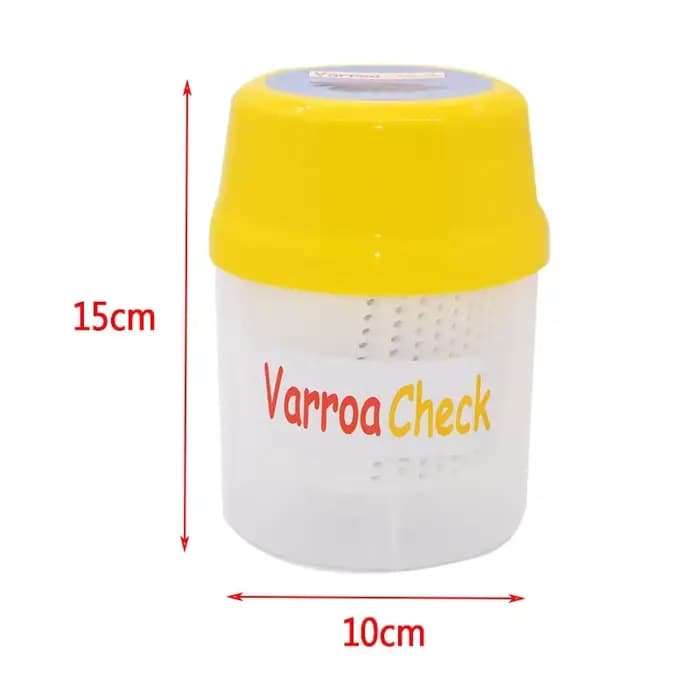 Testeur Varroa Easy Check pour l'apiculture, flacon de test des acariens Varroa, vérificateur d'acar