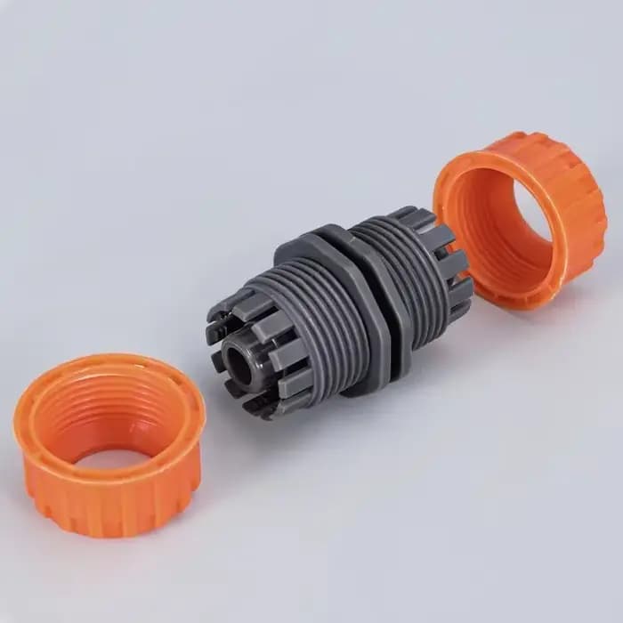 Tuyau d'arrosage de jardin, connecteur rapide en plastique 1/2 "3/4'' 1, adaptateur de Joint à Doubl