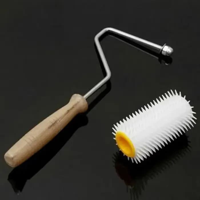 Rouleau d'aiguilles en plastique pour extraction de miel d'abeille, 1 pièce, peigne pour apiculture,
