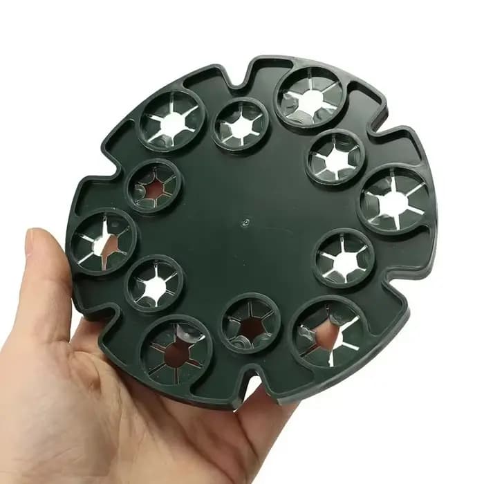 Support pour plantes de jardin, connecteur pour plantes de balcon, plateau de protection, poteau en