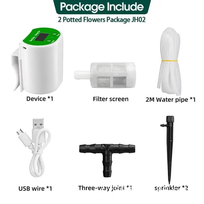 Eshico-Machine d'arrosage intelligente, système d'irrigation numérique, outils de jardin, minuterie