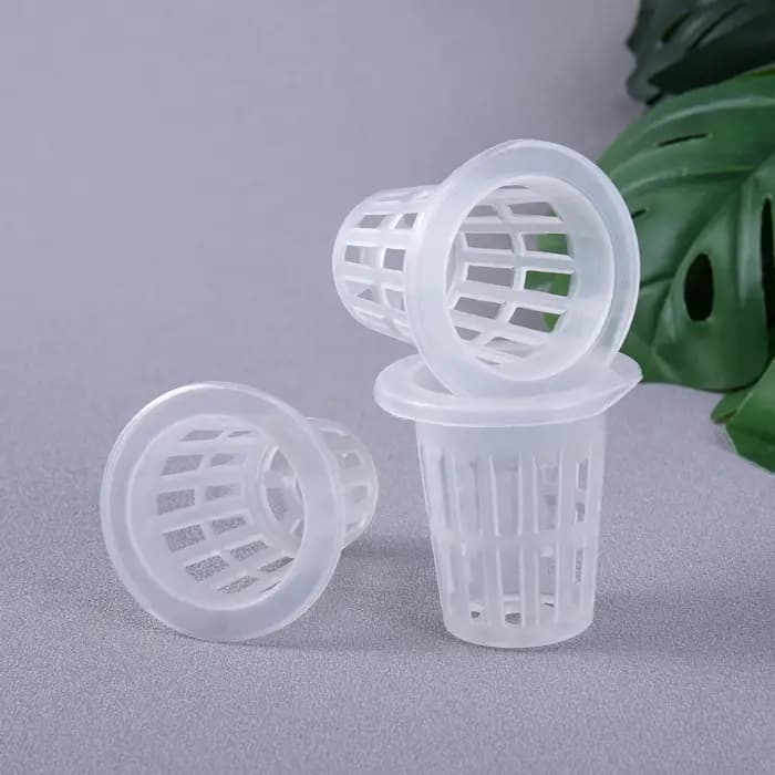 10/50 pièces panier de culture hydroponique conteneur de croissance des plantes jardin tasse à fente