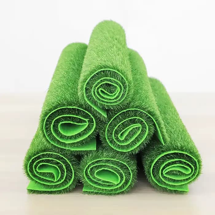 2 pièces gazon artificiel jardinage extérieur gazon pelouse synthétique fausse herbe tapis Faux Micr