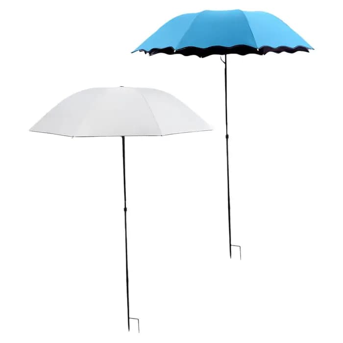 Parasol pour plantes avec piquet métallique