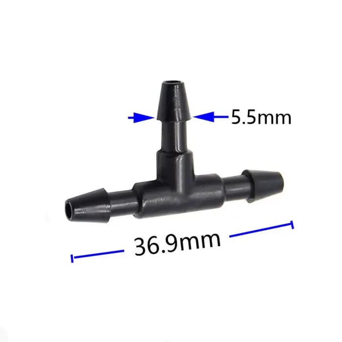 Raccords de séparation d'eau pour système d'irrigation goutte à goutte, micro connecteurs de tuyau b