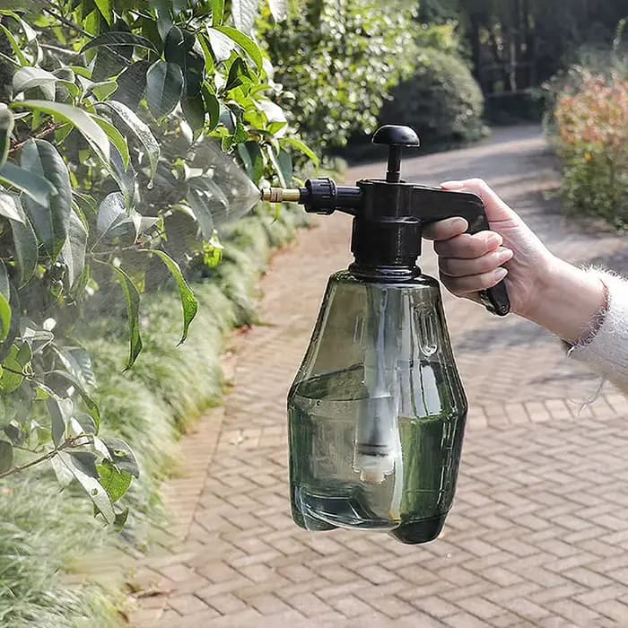 Pulvérisateur à pression manuelle 1,5 L, pompe à air manuelle, désinfection du jardin, pulvérisateur