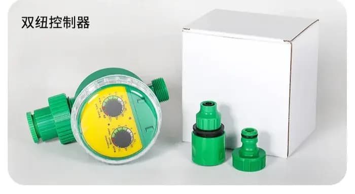 Minuterie d'arrosage programmable à grand écran LED