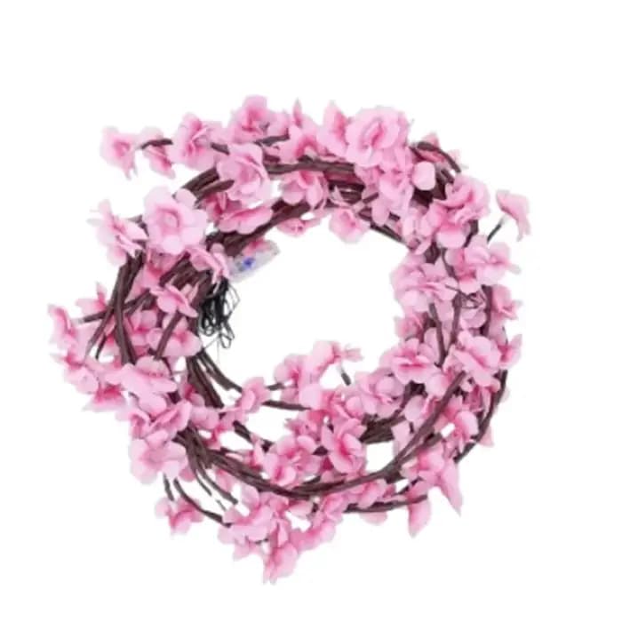Cerise LED branche d'arbre lumières pour mur fleur de cerisier saule vigne brindille décor guirlande décorations de noël intérieur maison mur porte