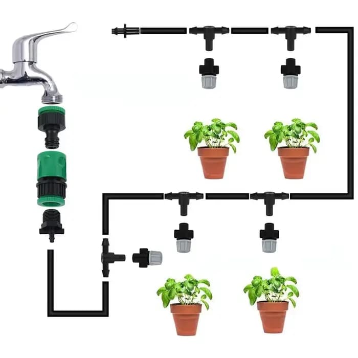 Nouvelle Irrigation 10 mètres 10 buses d'arrosage pulvérisateur d'eau brumisation brouillard système de buse