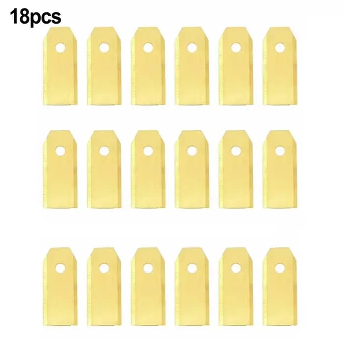 Ensemble de lames de rechange pour tondeuse à gazon robotique, argent doré, 9 pièces, 18 pièces, 30