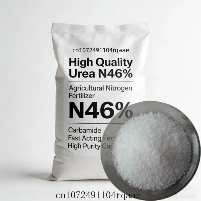 Urée de haute pureté N46% Engrais azoté agricole à action rapide Carbamide