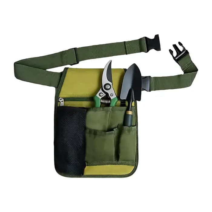 Ceinture de jardinage réglable unisexe avec plusieurs poches