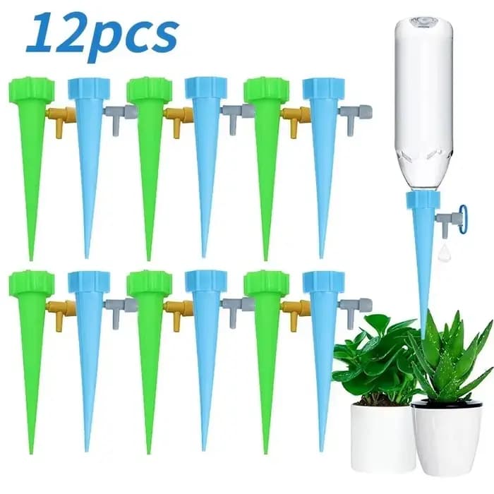 Système d'irrigation goutte-à-goutte automatique, pointe d'arrosage automatique pour plantes à fleur