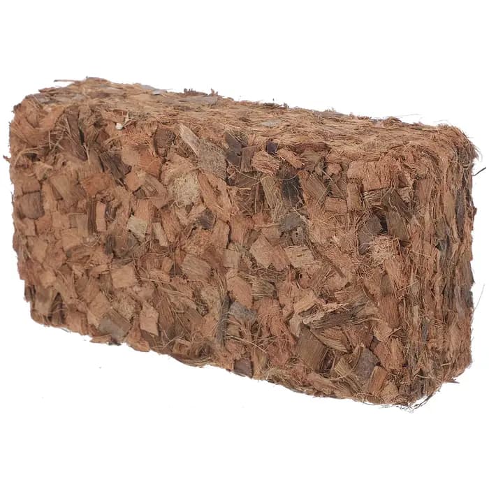 Bloc de terreau nutritif en fibre de coco pour pépinière