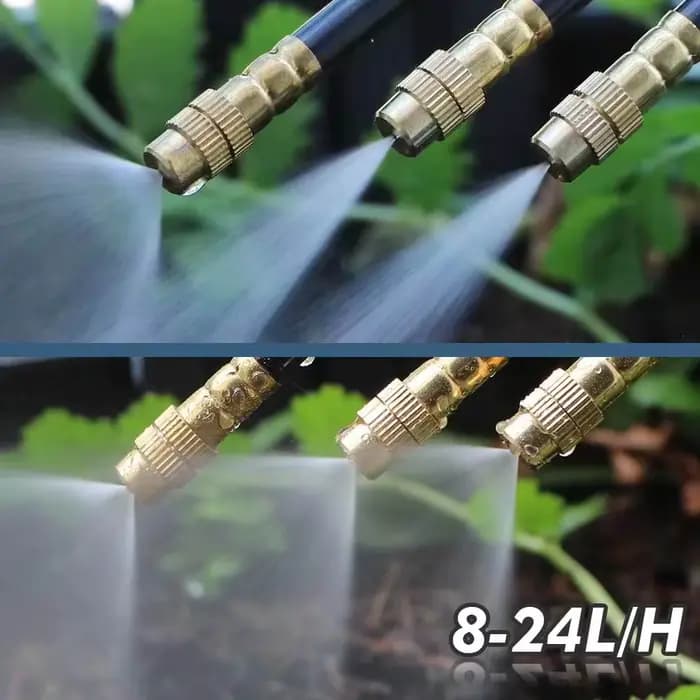 Kit de pulvérisation universel à flexion libre, 30-5m, tuyau de 5/8mm, système de refroidissement pa