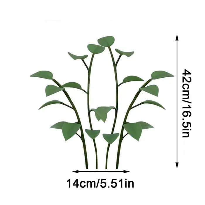 Plante en Pot Lumineuse Magique 007, 4 Pièces/Ensemble, Plante Artificielle LED Document-Proxy, Bran