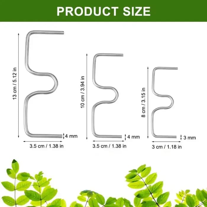 Fixateur de branches d'arbres fruitiers réutilisable