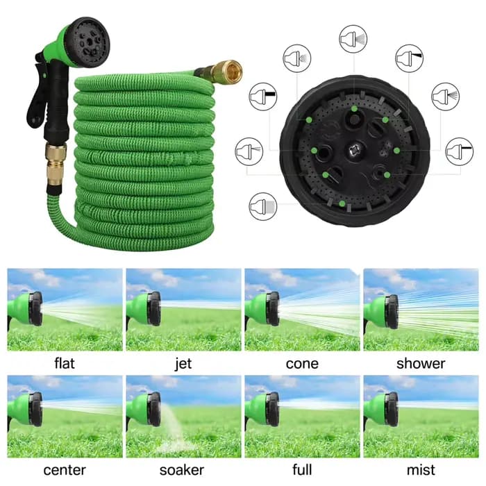 Tuyau d'eau de jardin extensible